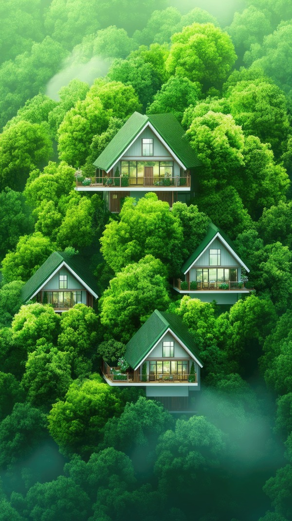 serene-aframe-cabins-nestled-lus